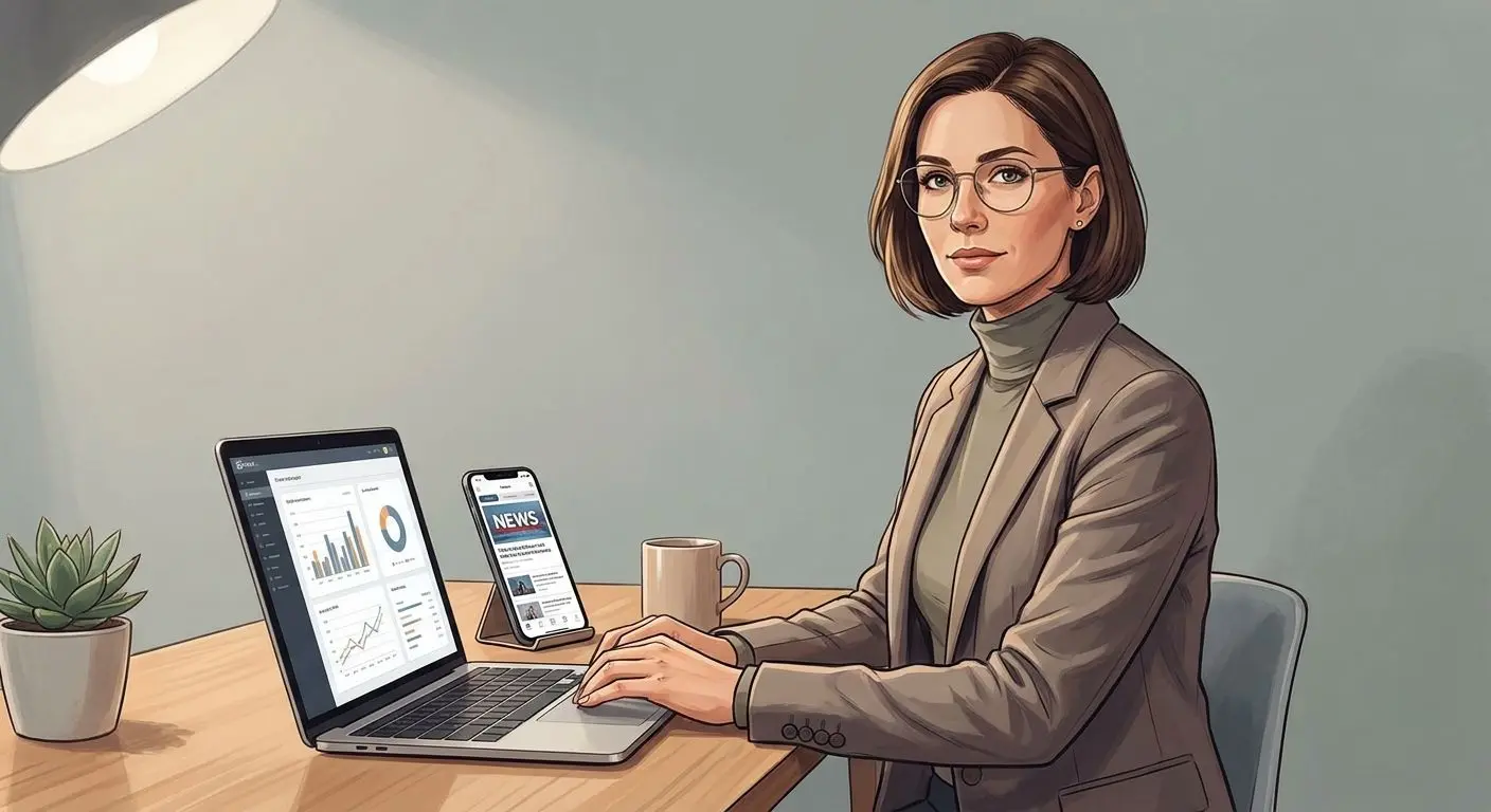 Author avatar illustration for Tiernan Allen profile section