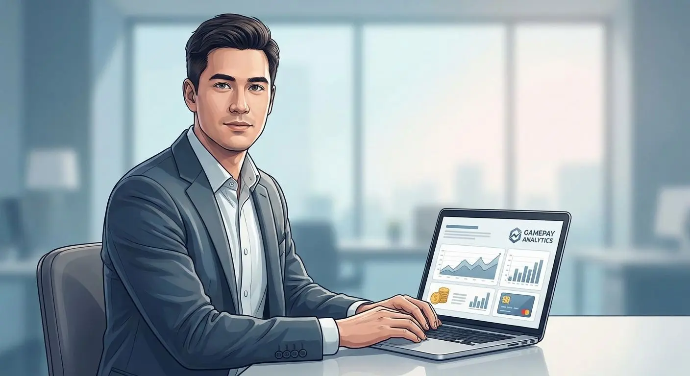 Fictional analyst avatar for iGaming payments content